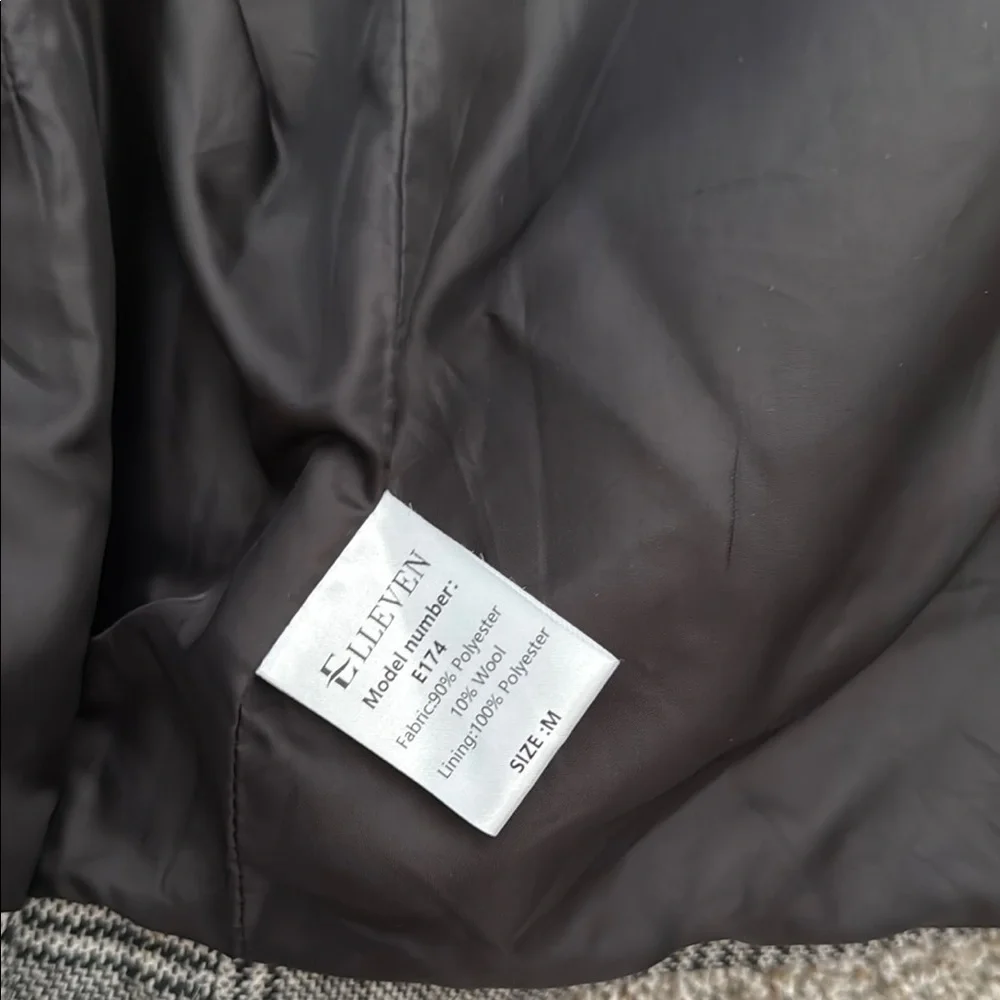Ellie Gray Checkered Women's Blazer - Picture 3 of 3